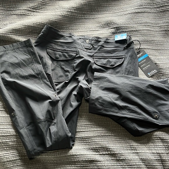Kuhl Freeflex roll up pants size 14 - Picture 1 of 5